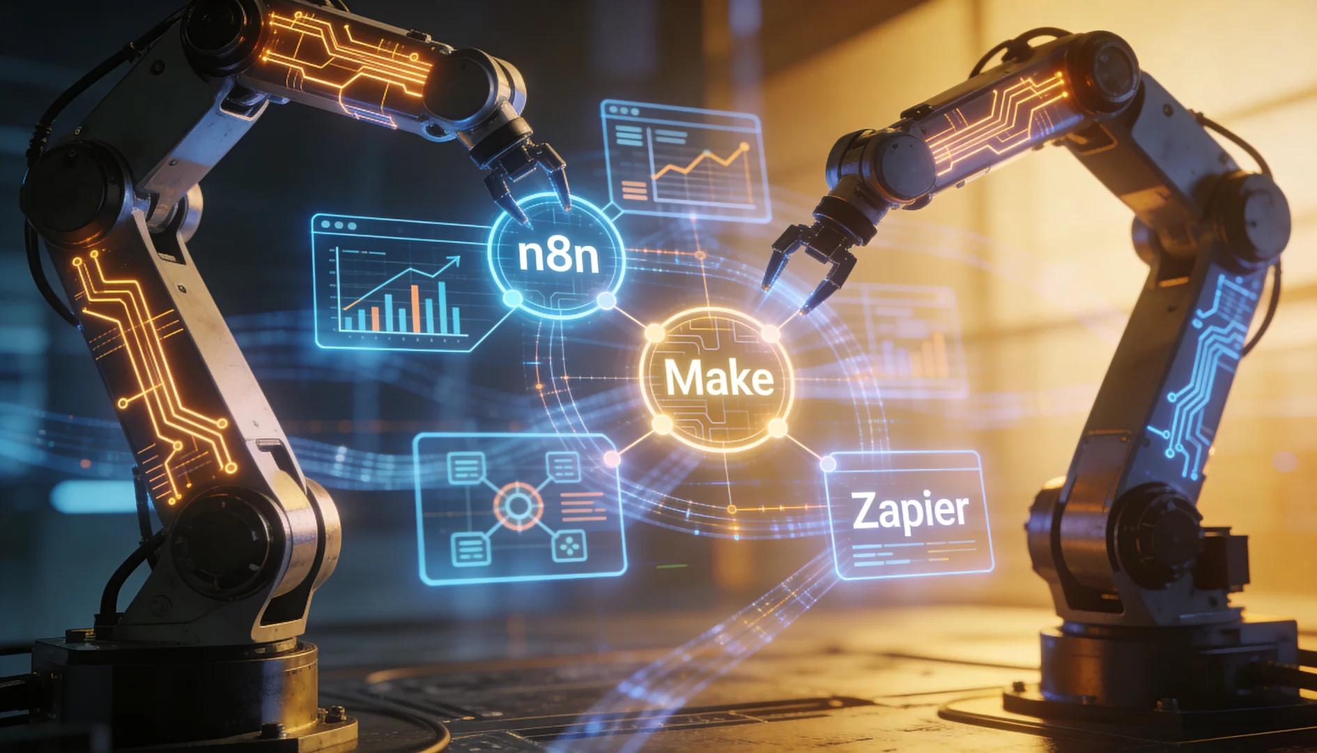 n8n vs Make vs Zapier : Comparatif Complet 2026